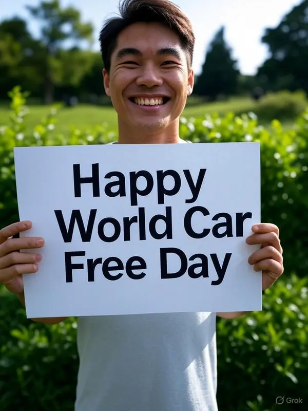 Happy World Car Free Day Wishes and Quotes