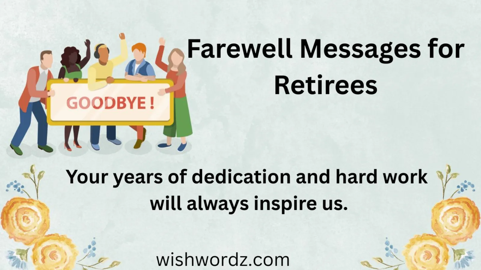 Farewell Messages for Retirees
