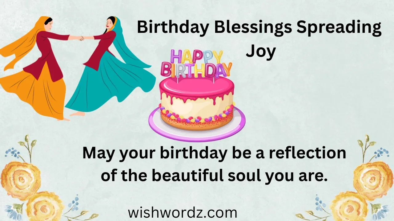 Birthday Blessings Spreading Joy