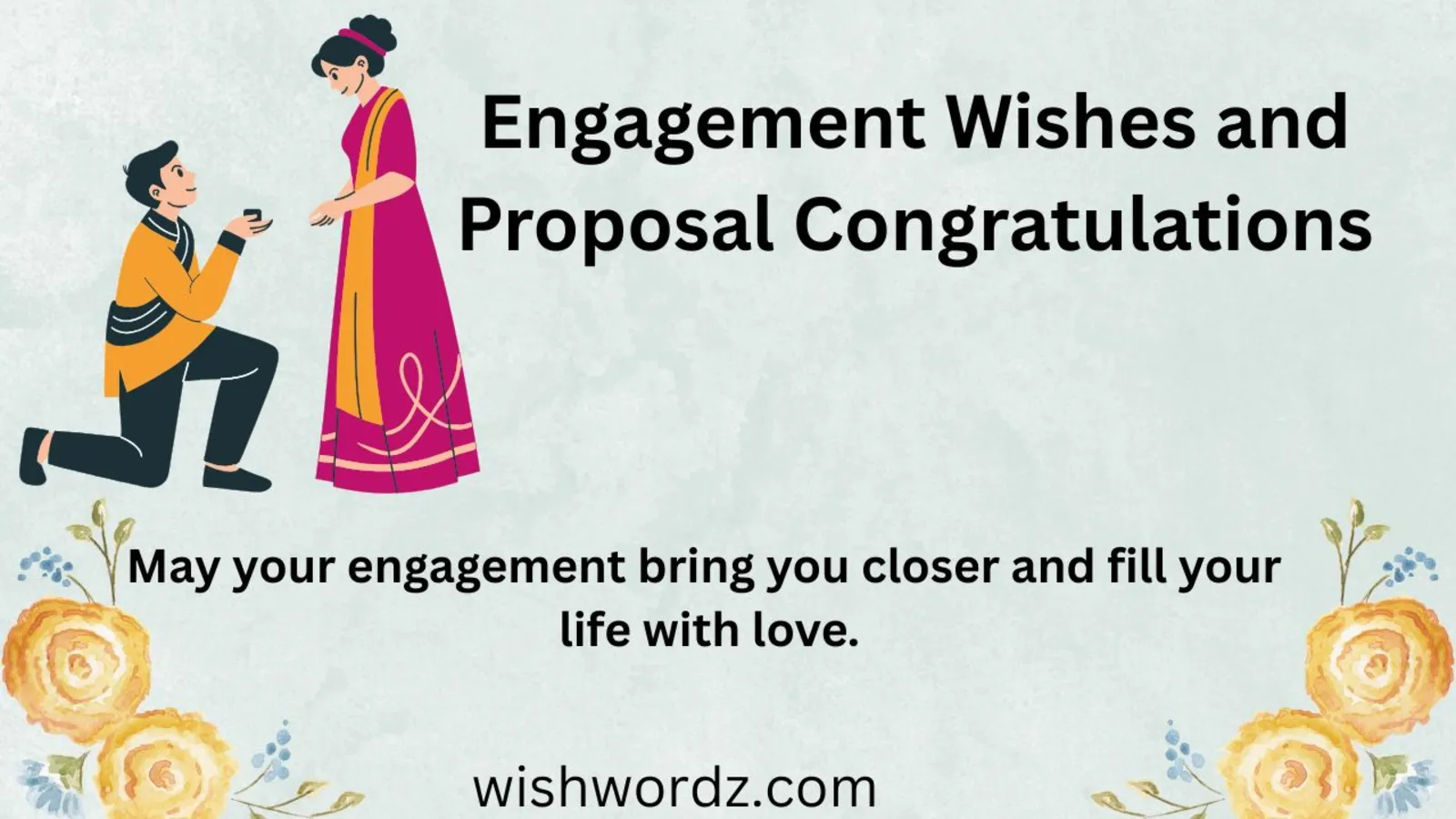 Engagement Wishes and Proposal Congratulations