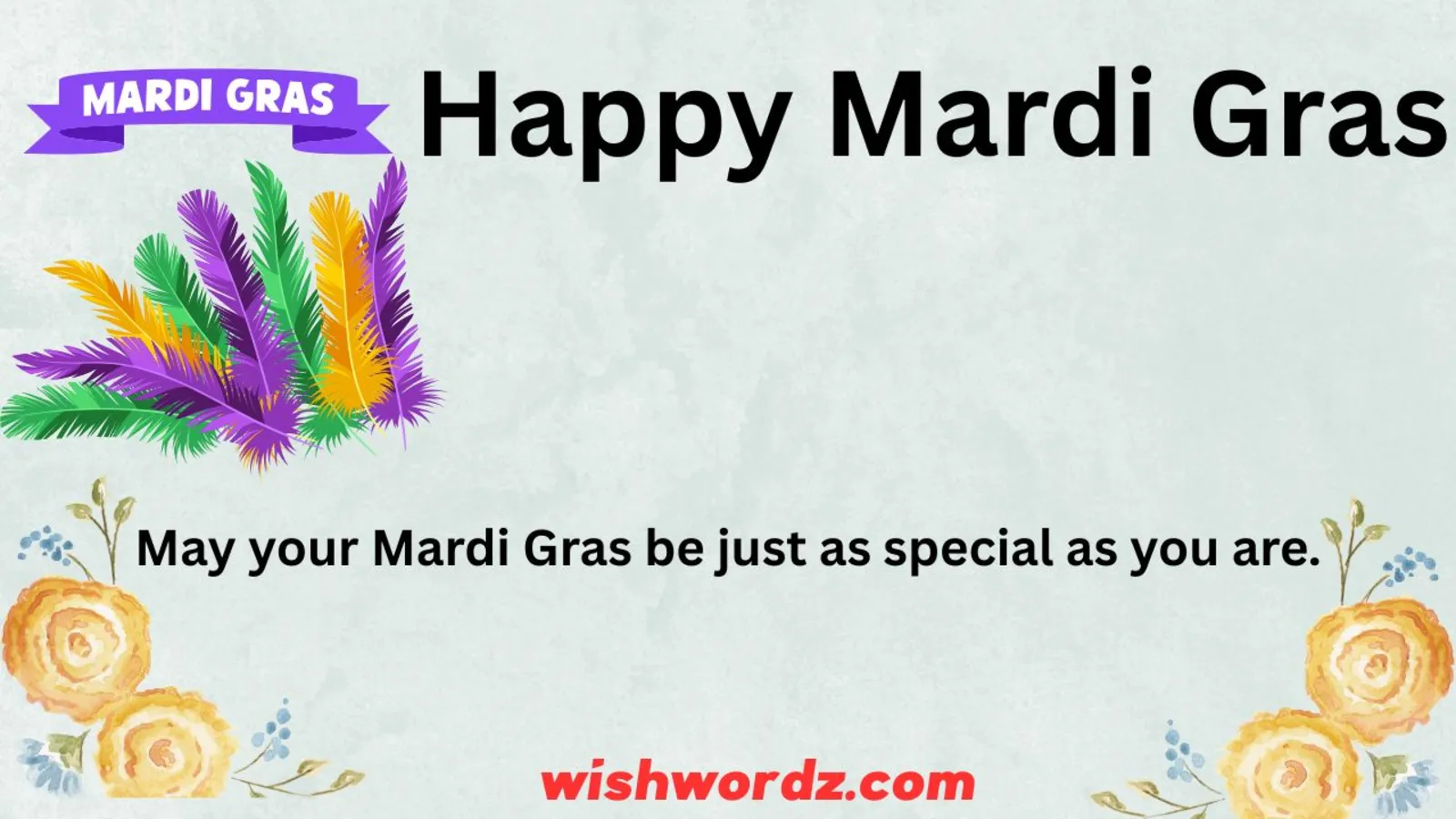 Happy Mardi Gras