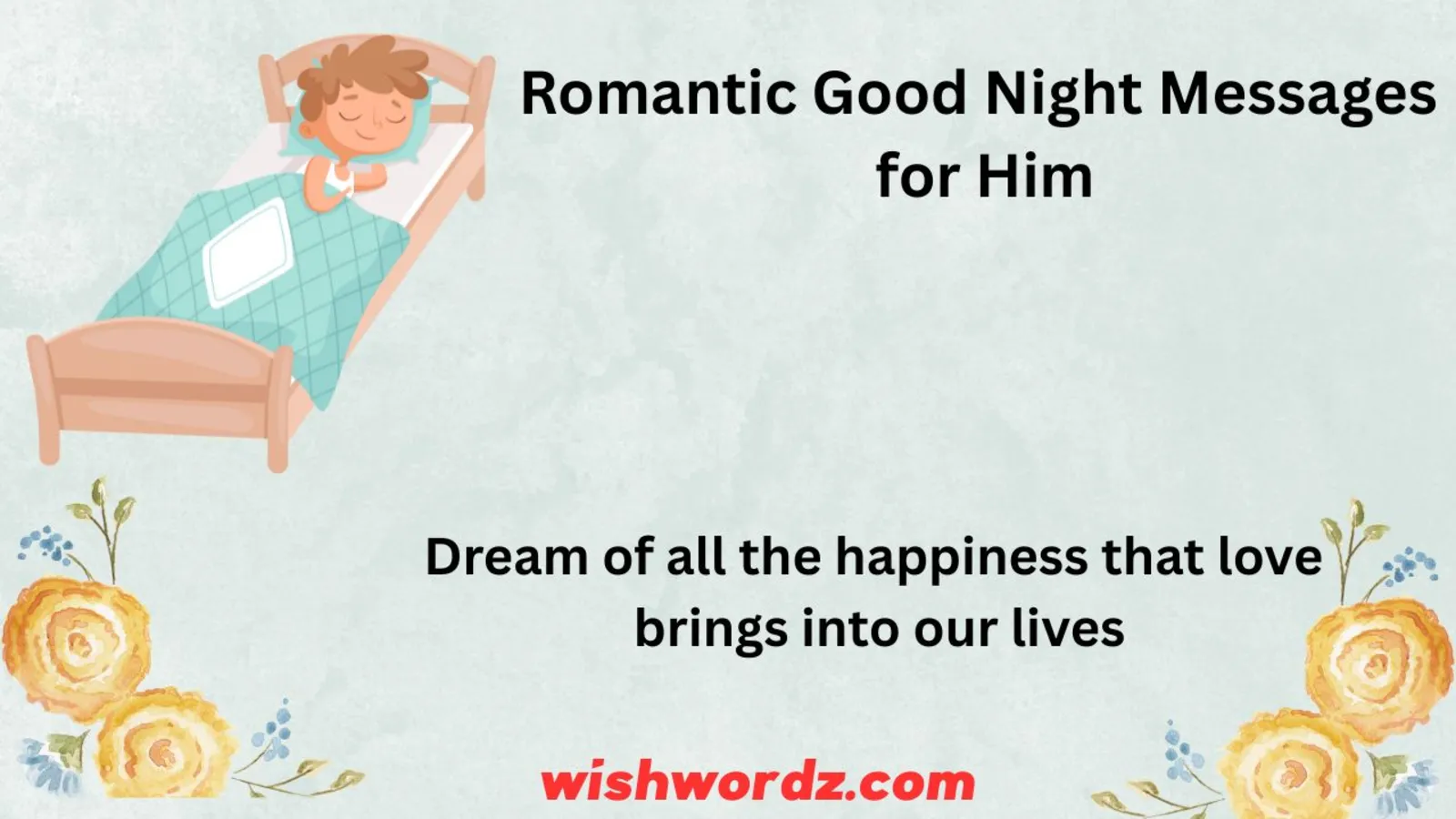 Romantic Good Night Messages for Him