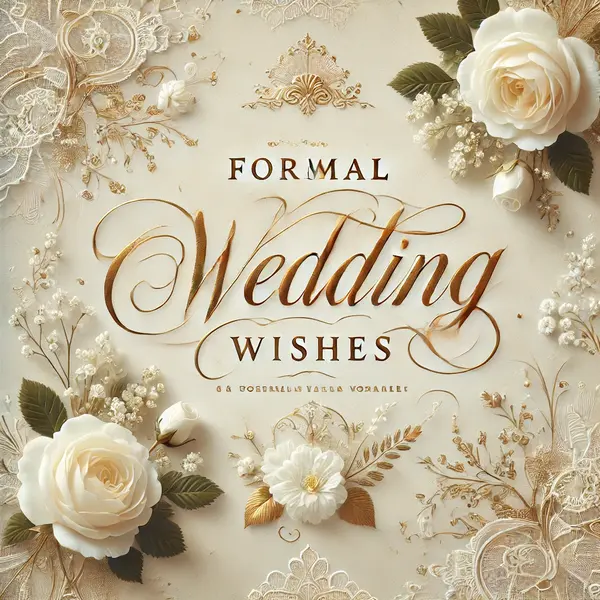 Formal Wedding Wishes