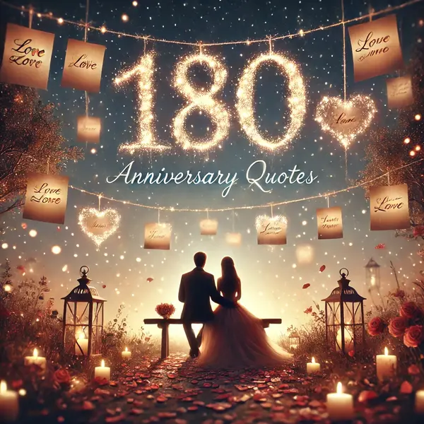 180 Romantic Anniversary Quotes