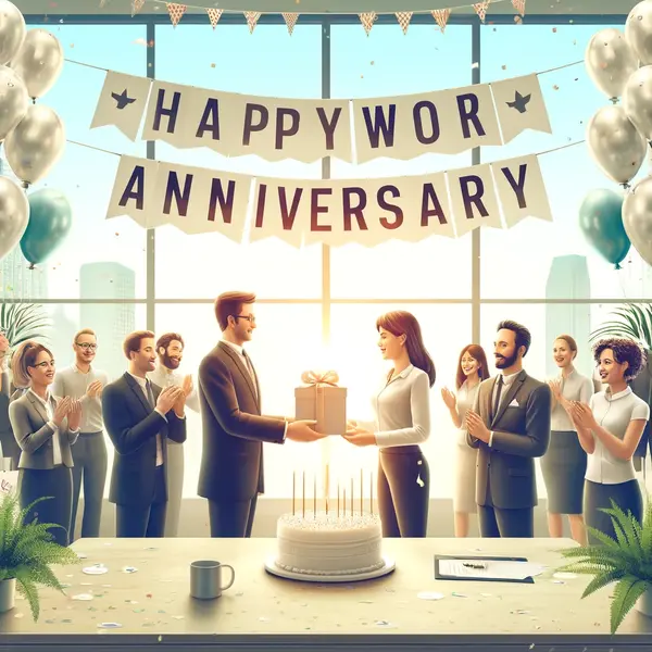 Inspirational Work Anniversary Messages