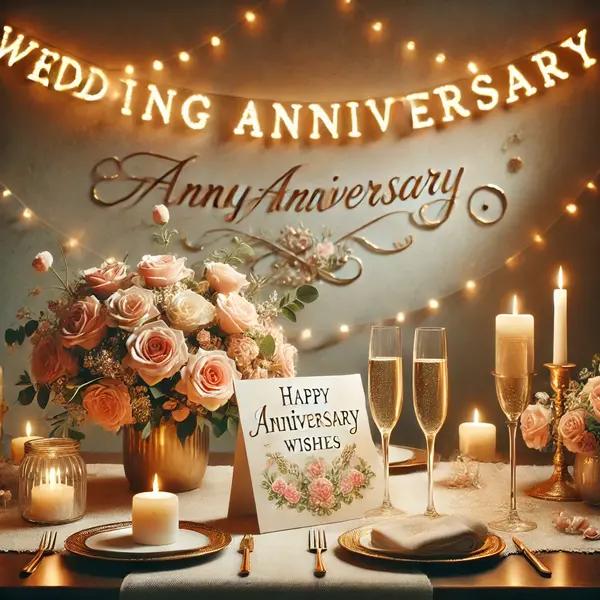 Wedding Anniversary Wishes for the Couple