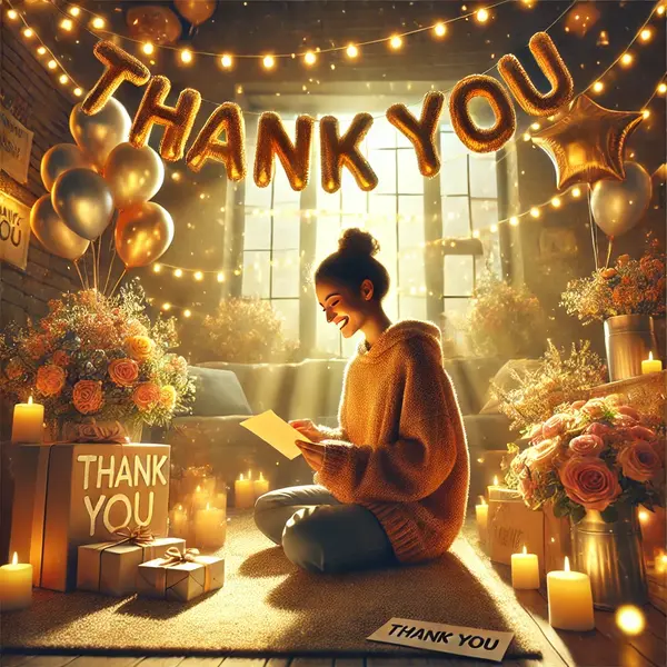 Gratitude for Celebratory Wishes