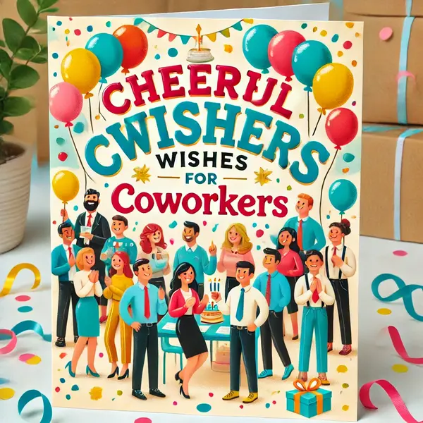 Cheerful Wishes for Coworkers