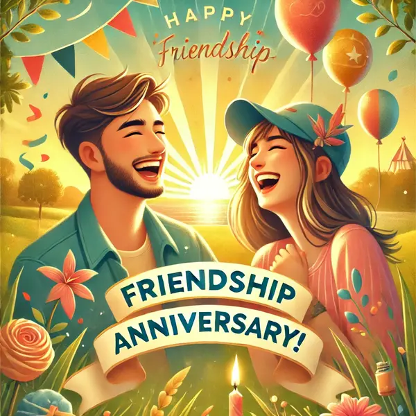 Friendship Anniversary Wishes for Social Media