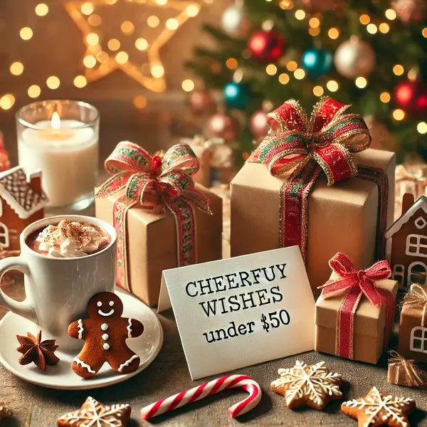 Budget Friendly Holiday Gifts and Cheerful Wishes Under 50