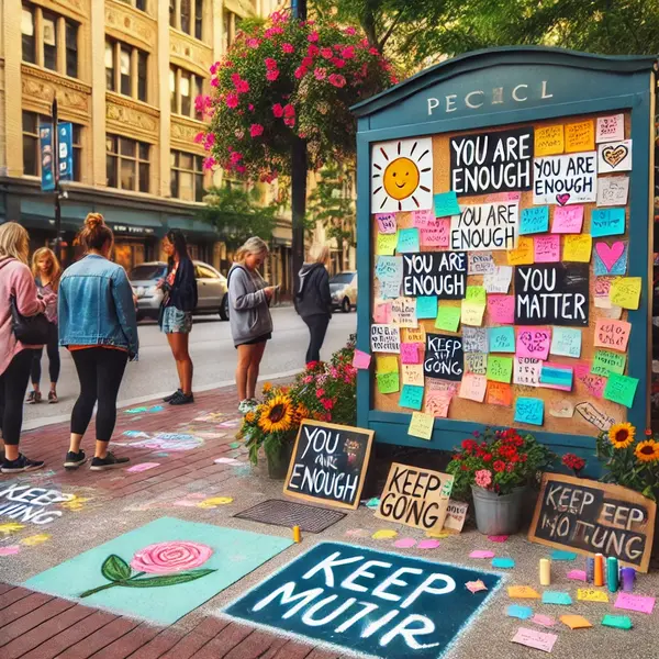 Uplifting Messages for Strangers