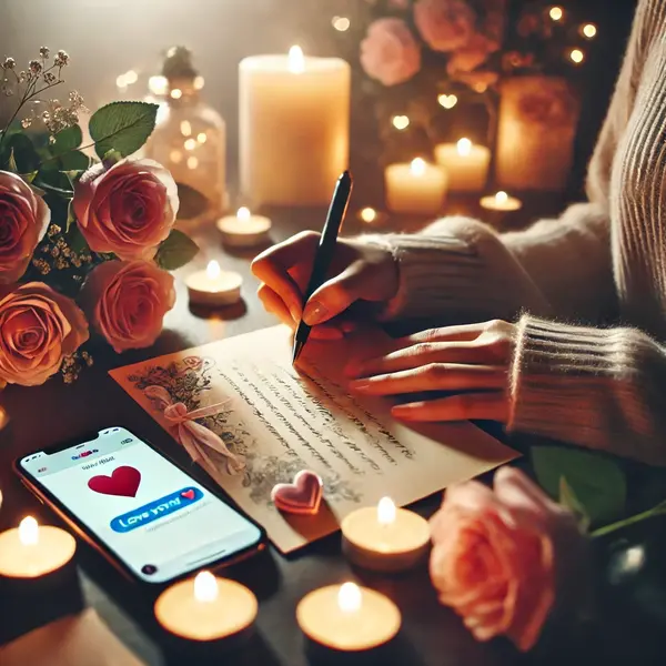 Sending Love Through Romantic Messages
