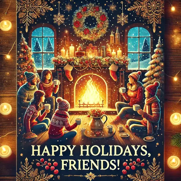 Festive Greetings for Friends