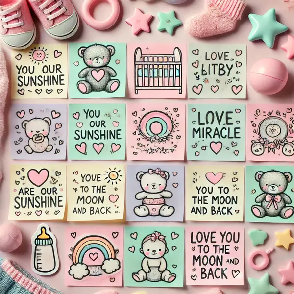 Cute Notes for Baby Girl