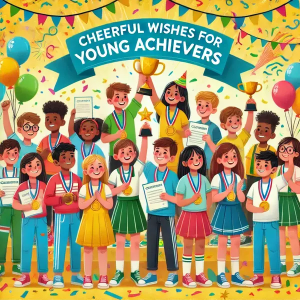 Cheerful Wishes for Young Achievers