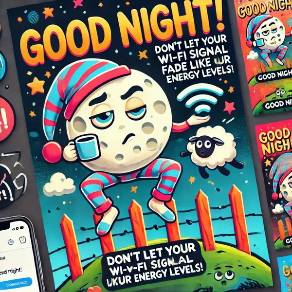 Funny Good Night Messages for Social Media
