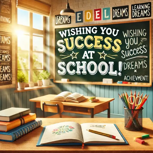 Motivational Wishes for School Success