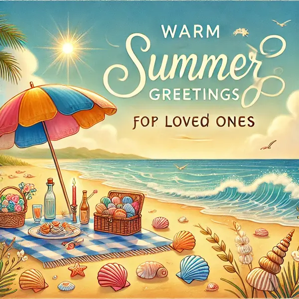 Warm Summer Greetings for Loved Ones