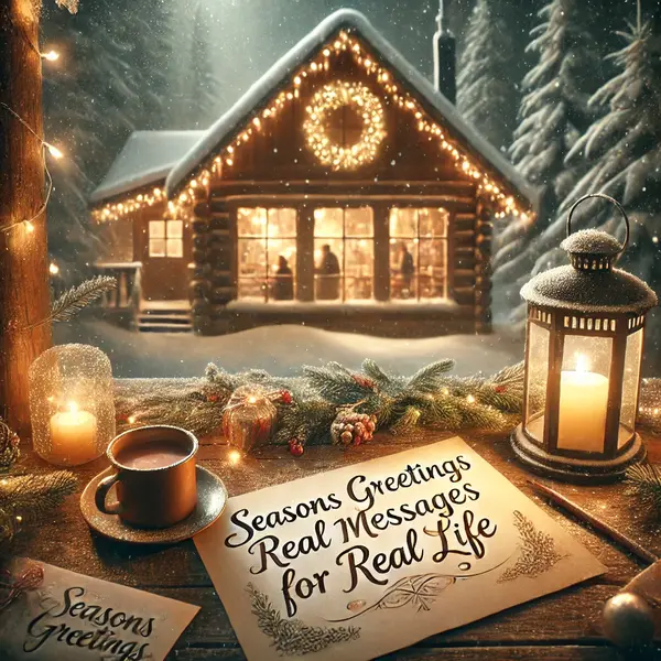 Seasons Greetings Real Messages for Real Life