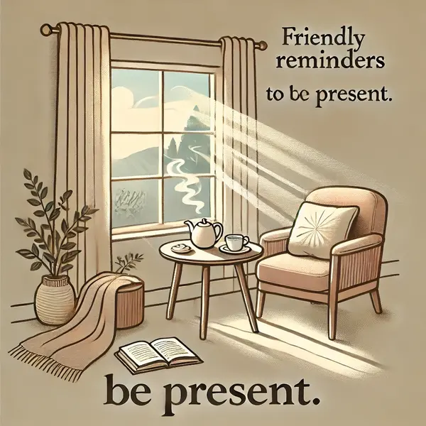 Friendly Reminders to Be Present