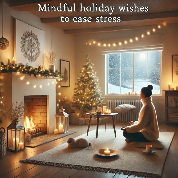 Mindful Holiday Wishes to Ease Stress