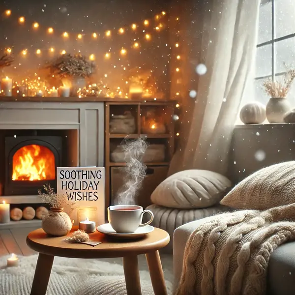 Soothing Holiday Wishes for the Overwhelmed