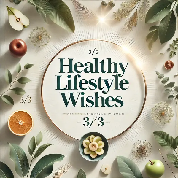 Healthy Lifestyle Wishes