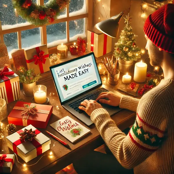 Last Minute Holiday Wishes Made Easy