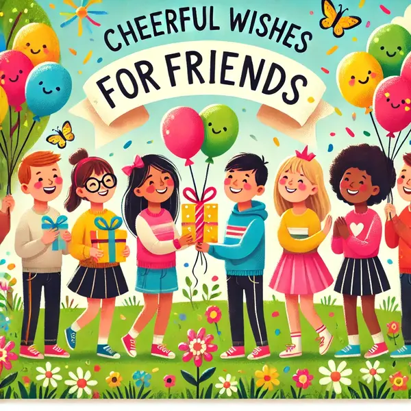 Cheerful Wishes for Friends