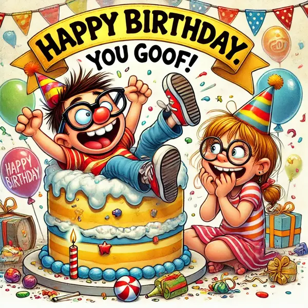 Humorous birthday greetings for sibling

