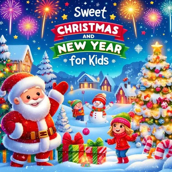 Christmas and New Year joy for children.

