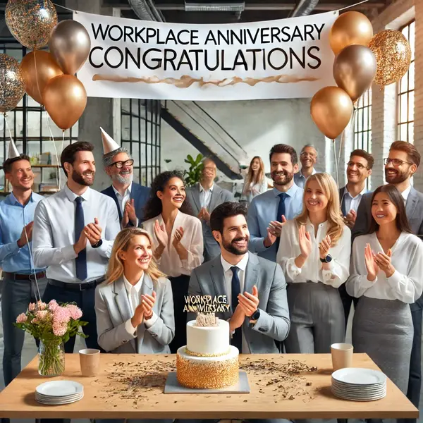 Workplace Anniversary Congratulations