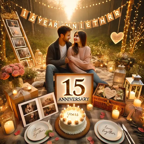 Unique Ways to Celebrate 15 Years Together.