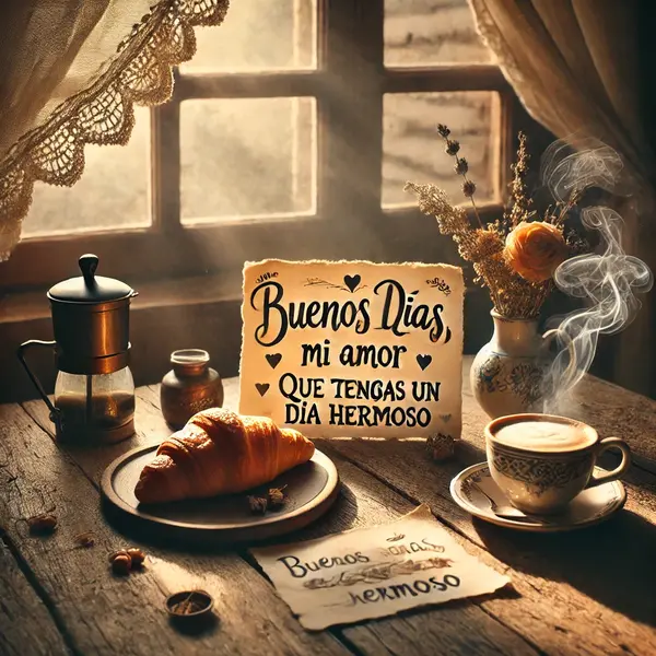 Sweet Spanish phrases for morning greetings