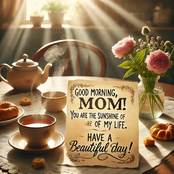Loving Good Morning Message for Mom to Brighten Her Day