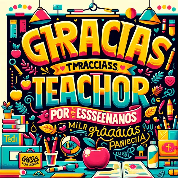 Thank you teacher phrases in Spanish