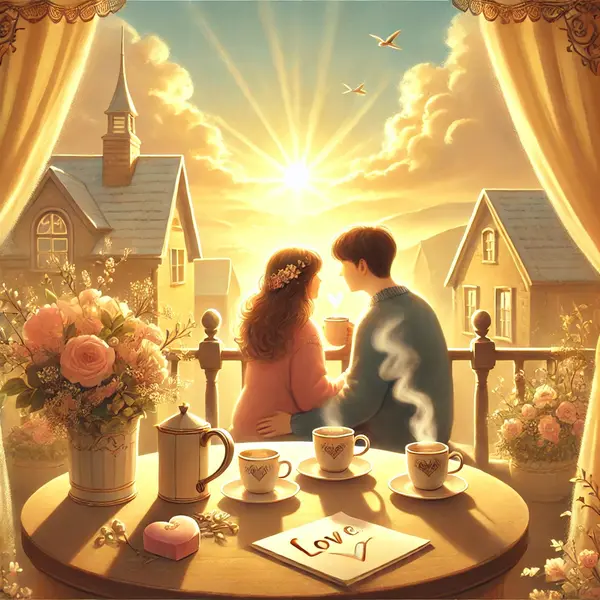Heartfelt morning greetings to express love