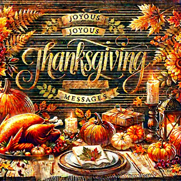 Joyous Thanksgiving Messages