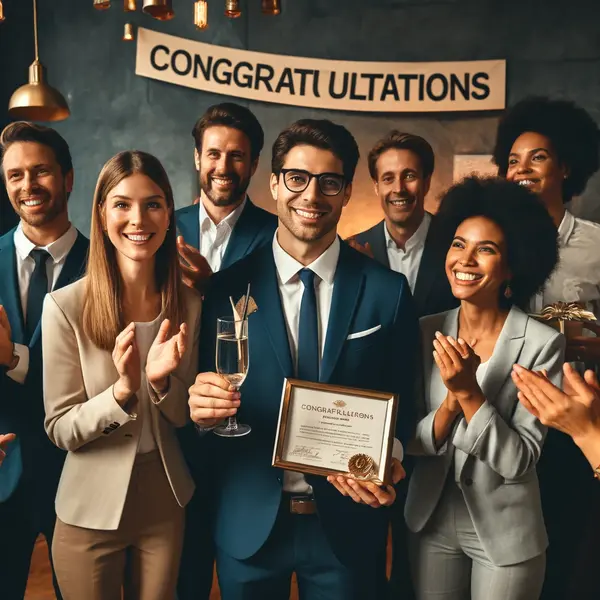 Celebrating Professional Milestones with Gratitude