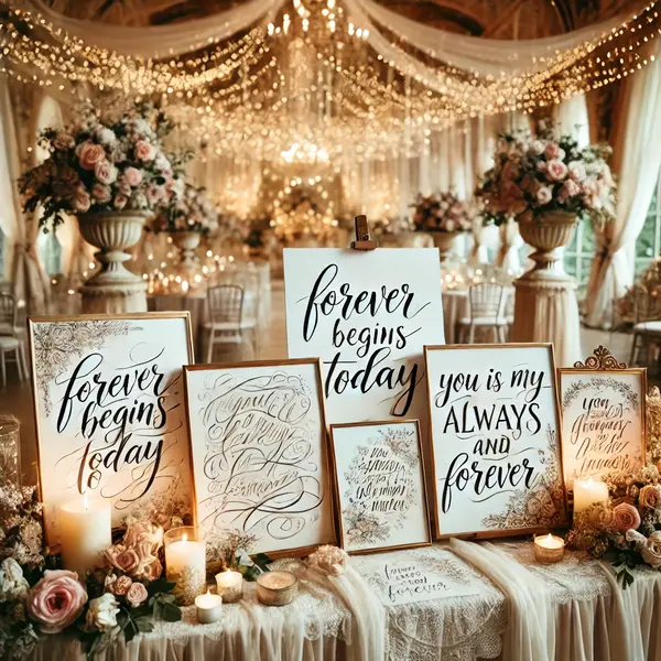 Romantic Quotes and Sayings for Wedding Celebrations