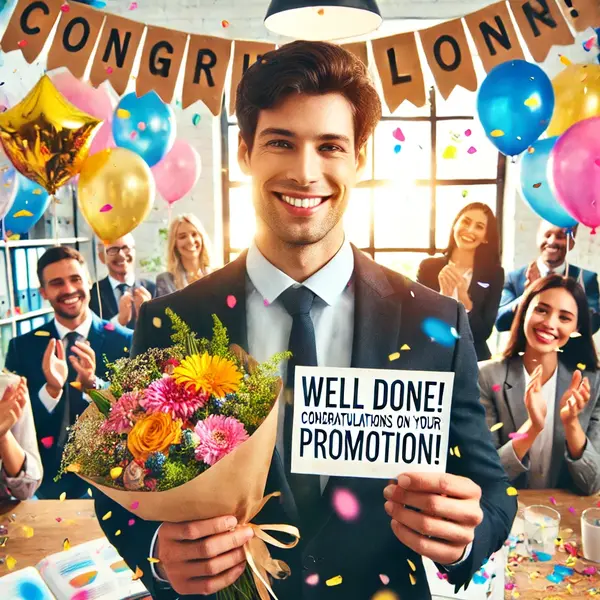 Celebrate Success with Well Done Wishes for Your Promotion