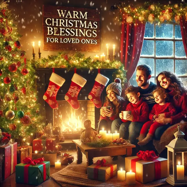Warm Christmas Blessings for Loved Ones