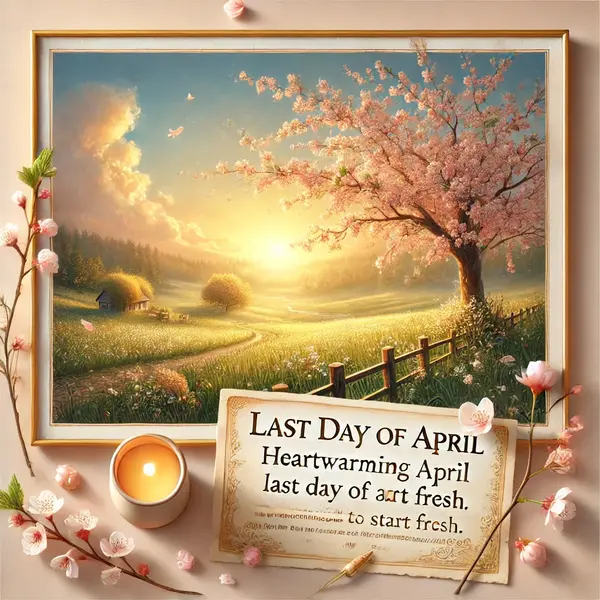 Heartwarming Last Day of April Quotes to Start Fresh