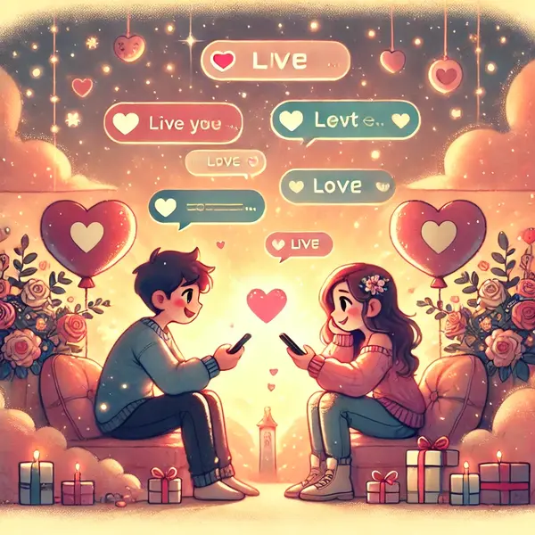 Romantic Digital Messages