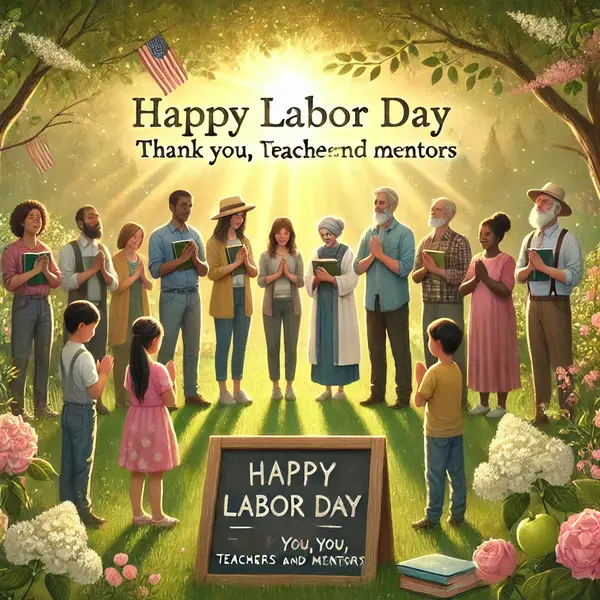 Labor Day Prayer Wishes for Teachers and Mentors