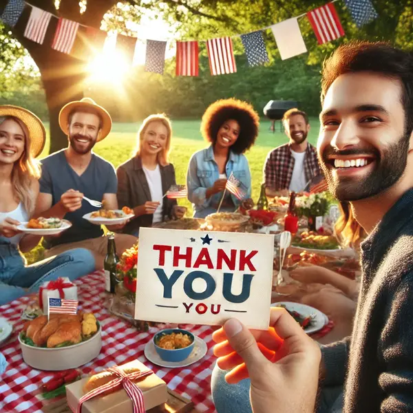 Uplifting Labor Day greetings.