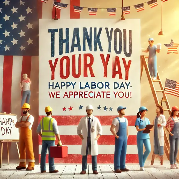 Inspirational Labor Day Thank You Messages