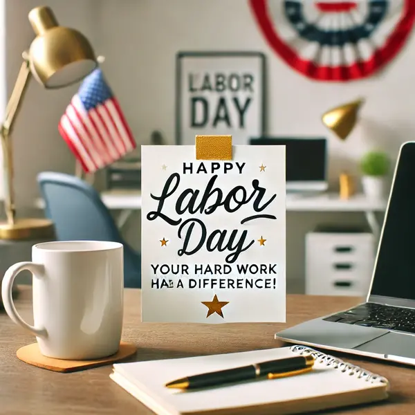Inspirational Notes for Colleagues on Labor Day.