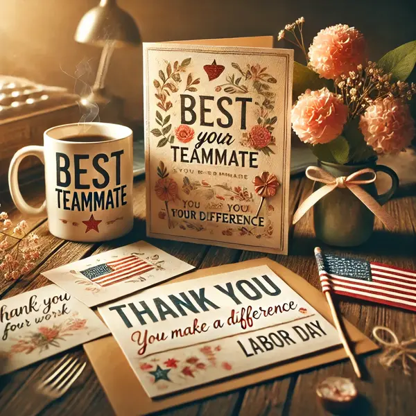 Heartfelt Labor Day Notes for Colleague Appreciation.