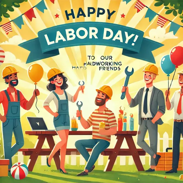 Labor Day Wishes For Friends Who Work Hard